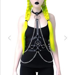 Killstar Hellz Bellz harness. Brand new, unworn.